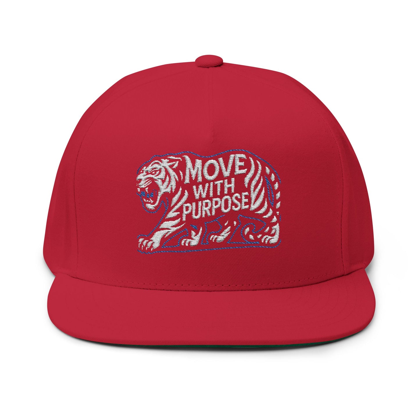 Move With Purpose | Luxe Royal Tiger Snapback