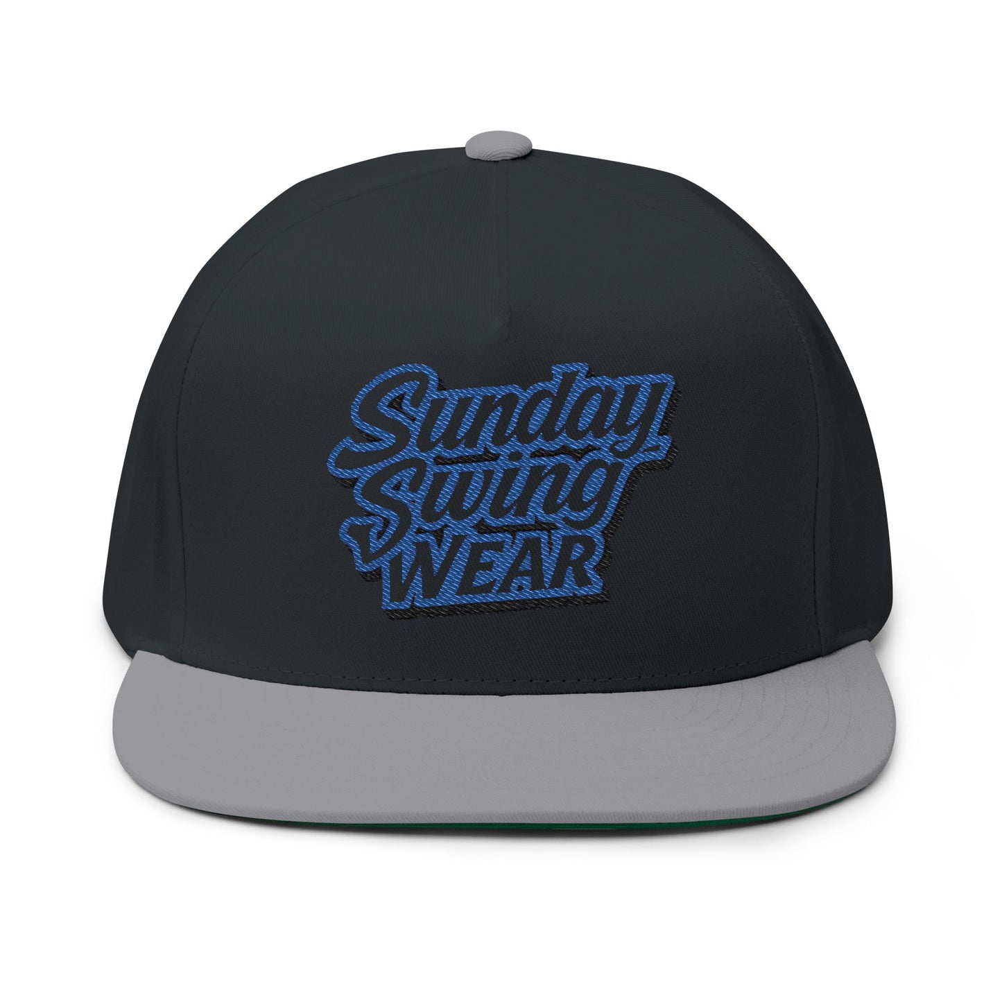 Sunday Swing Wear | Luxe Logo Edition Flat Bill Cap