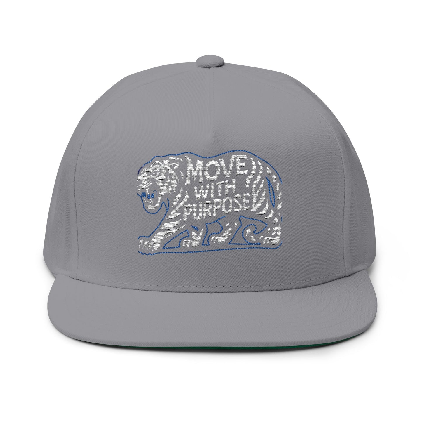 Move With Purpose | Luxe Royal Tiger Snapback
