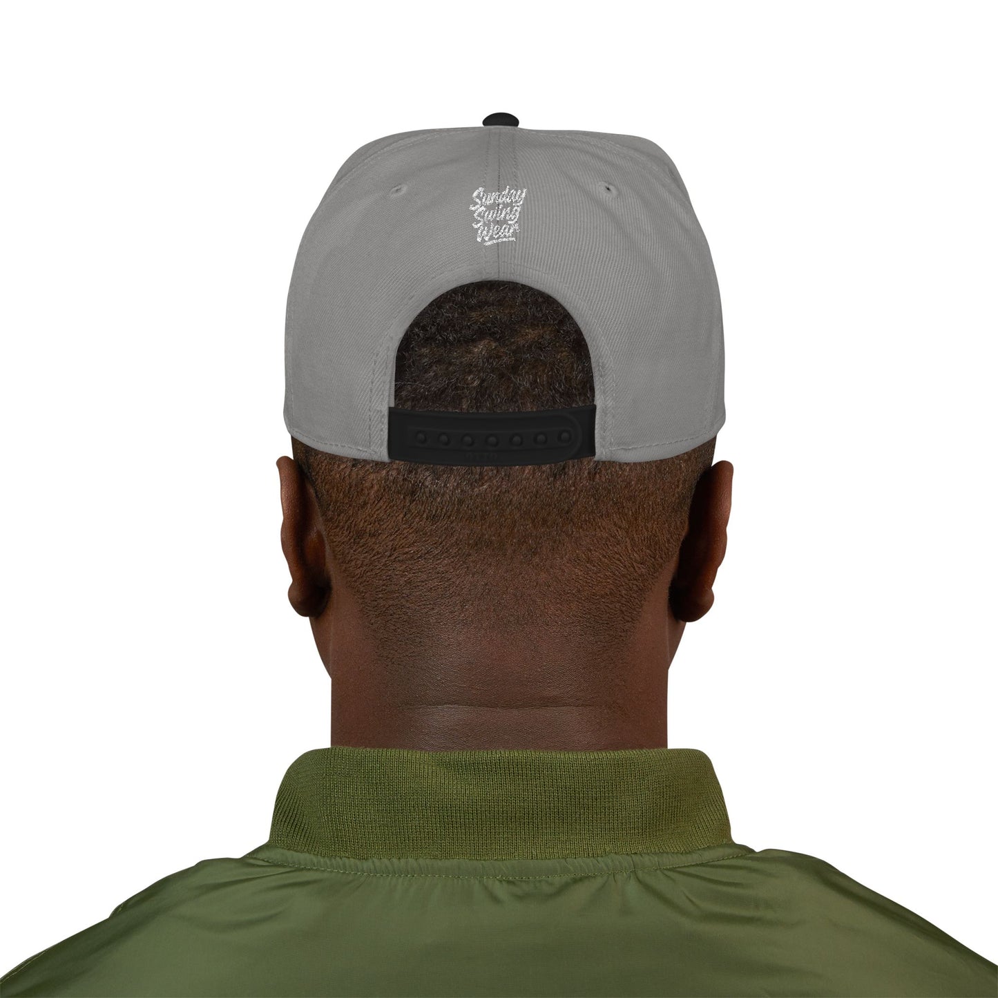 SUNDAY Graffiti Snapback | Bold Flat Bill Statement Hat in Street-Inspired Style
