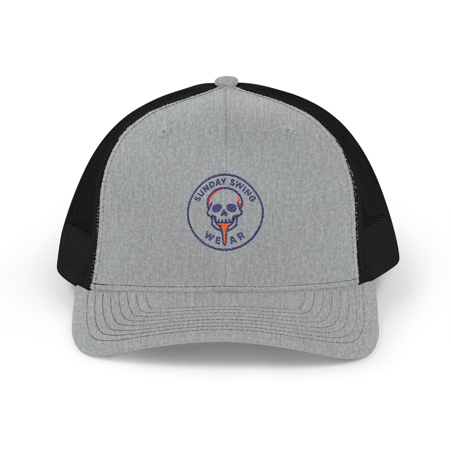 Skull Tee Drop | Bold Embroidered Golf Hat – Street-Style Meets Fairway Energy