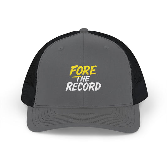 Fore The Record – Statement Snapback