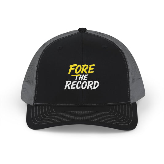 Fore The Record – Statement Snapback