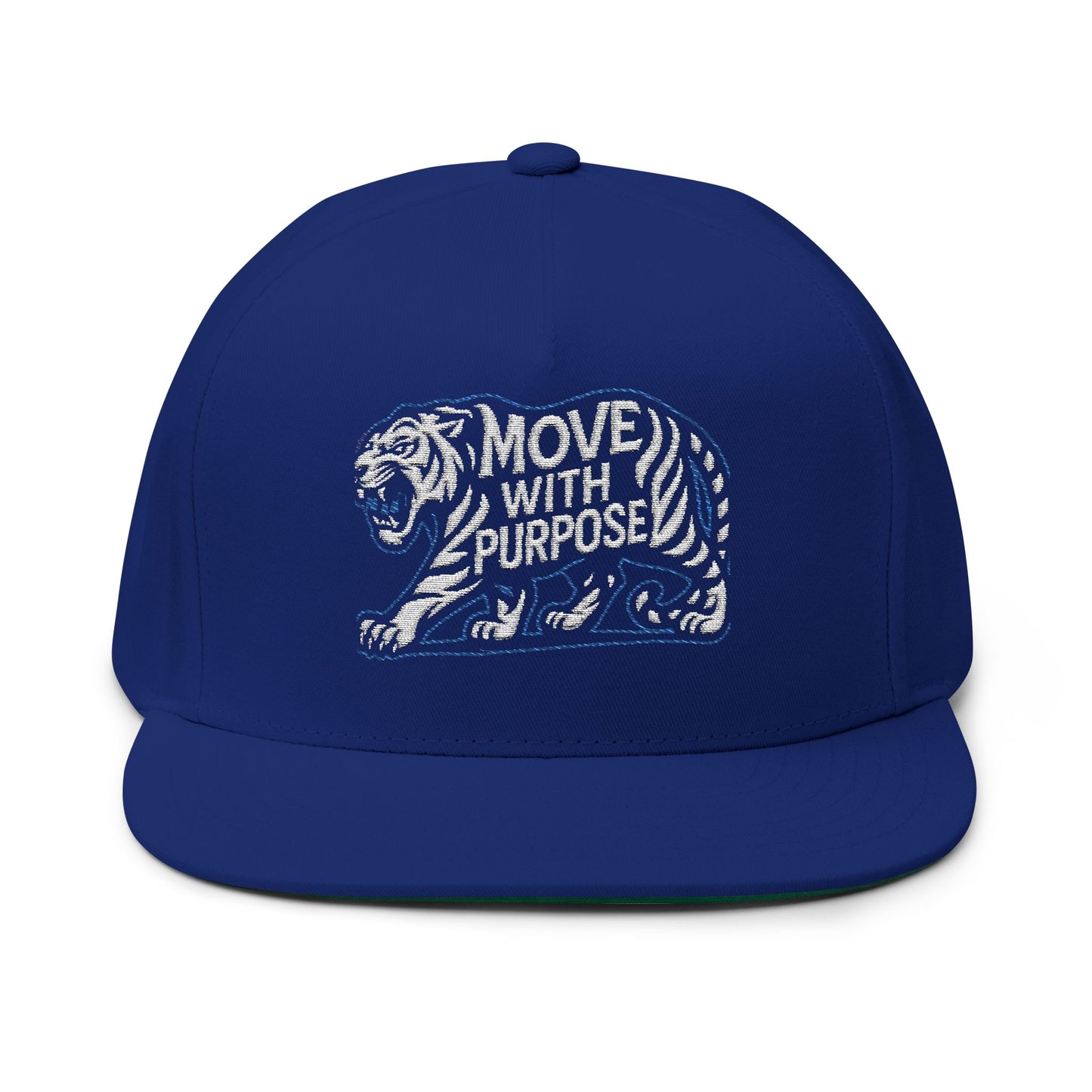 Move With Purpose | Luxe Royal Tiger Snapback