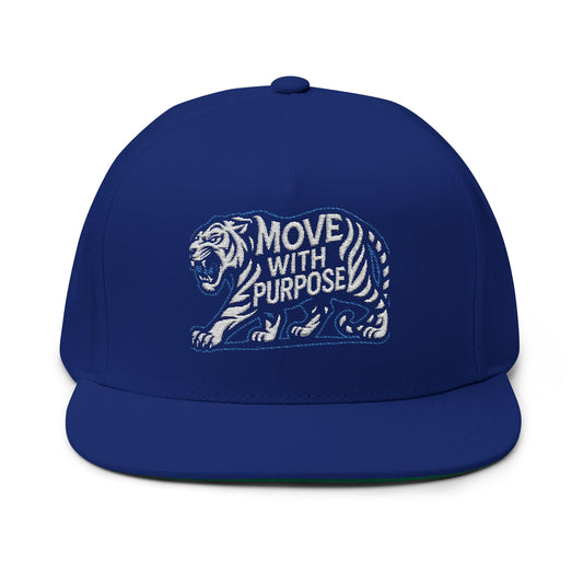 Move With Purpose | Luxe Royal Tiger Snapback