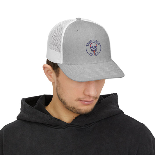Skull Tee Drop | Bold Embroidered Golf Hat – Street-Style Meets Fairway Energy