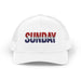 Sunday Snapback – Red, White & Blue Trucker Hat | Bold Patriotic Golf Cap for Summer & Streetwear Style