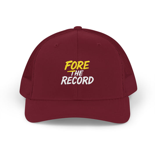 Fore The Record – Statement Snapback