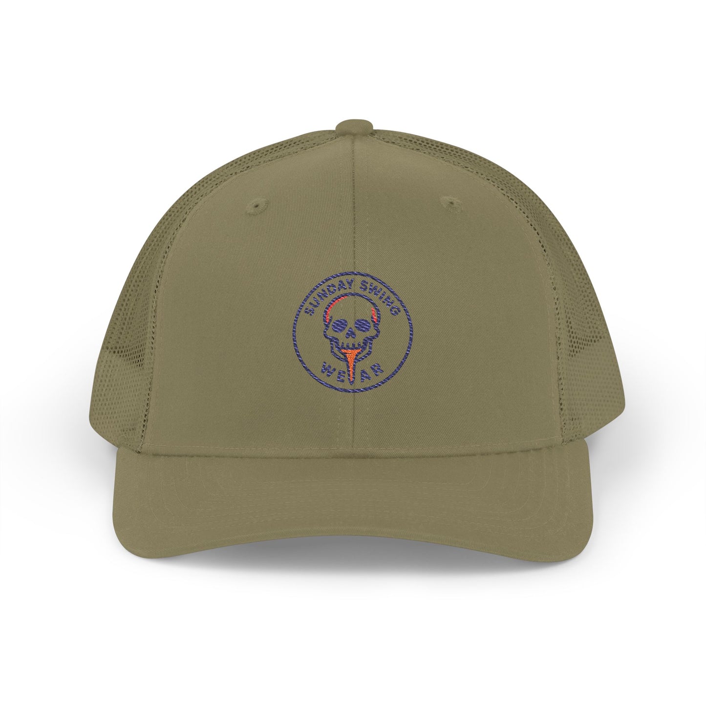 Skull Tee Drop | Bold Embroidered Golf Hat – Street-Style Meets Fairway Energy