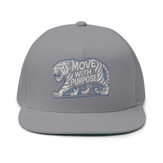 Move With Purpose | Luxe Royal Tiger Snapback