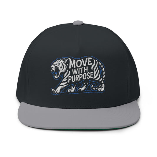 Move With Purpose | Luxe Royal Tiger Snapback