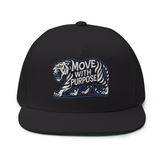 Move With Purpose | Luxe Royal Tiger Snapback