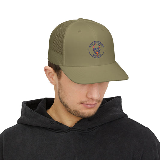 Skull Tee Drop | Bold Embroidered Golf Hat – Street-Style Meets Fairway Energy