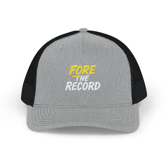 Fore The Record – Statement Snapback