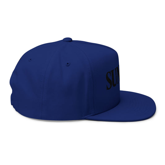 SUNDAY Luxe Edition Snapback | Premium Streetwear Hat with Bold Serif Embroidery