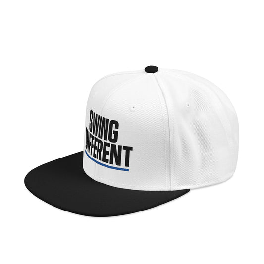 Bold "Swing Different" Snapback | Modern Streetwear Golf Hat | Embroidered Trucker Cap