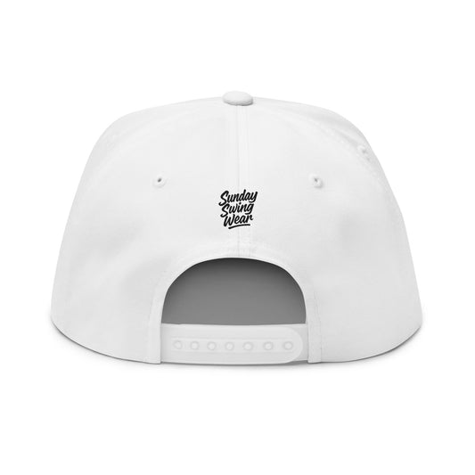Sunday Swing Wear | Luxe Logo Edition Flat Bill Cap