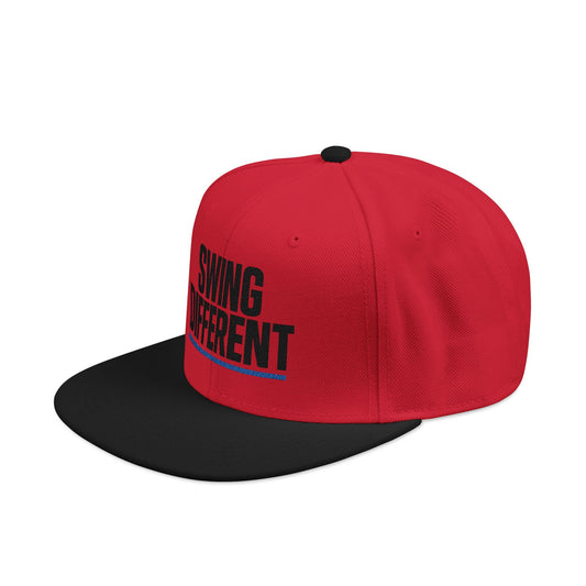 Bold "Swing Different" Snapback | Modern Streetwear Golf Hat | Embroidered Trucker Cap