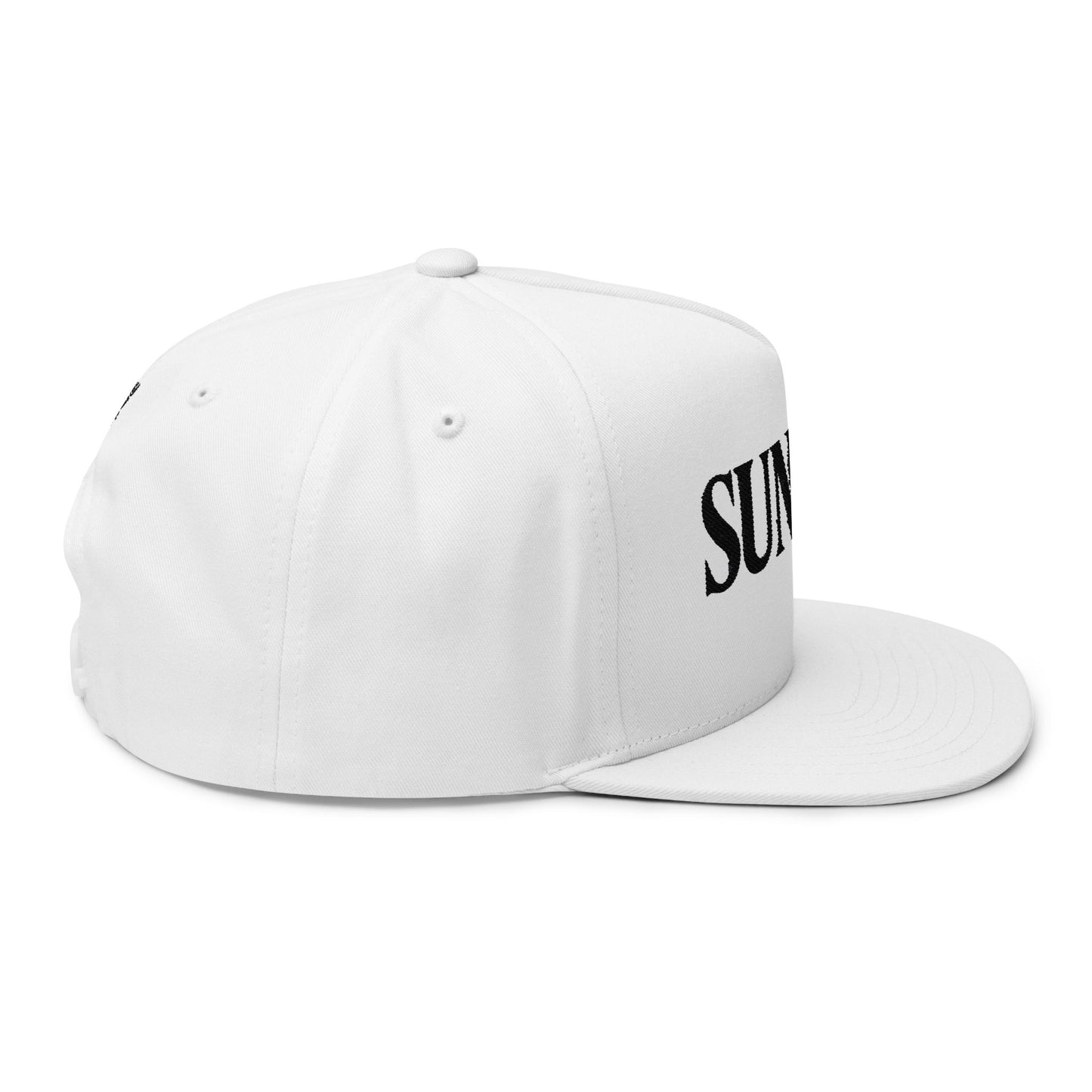 SUNDAY Luxe Edition Snapback | Premium Streetwear Hat with Bold Serif Embroidery